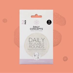 DAILY CONCEPTS || Daily Reusable Rounds Luxury Spa Goods (2-Pk) ✨NWT✨